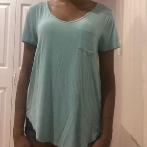 Hollister mint green tee